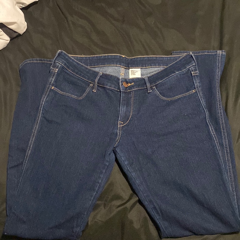 Dark blue jeans 31/32. Brand is & Denim.